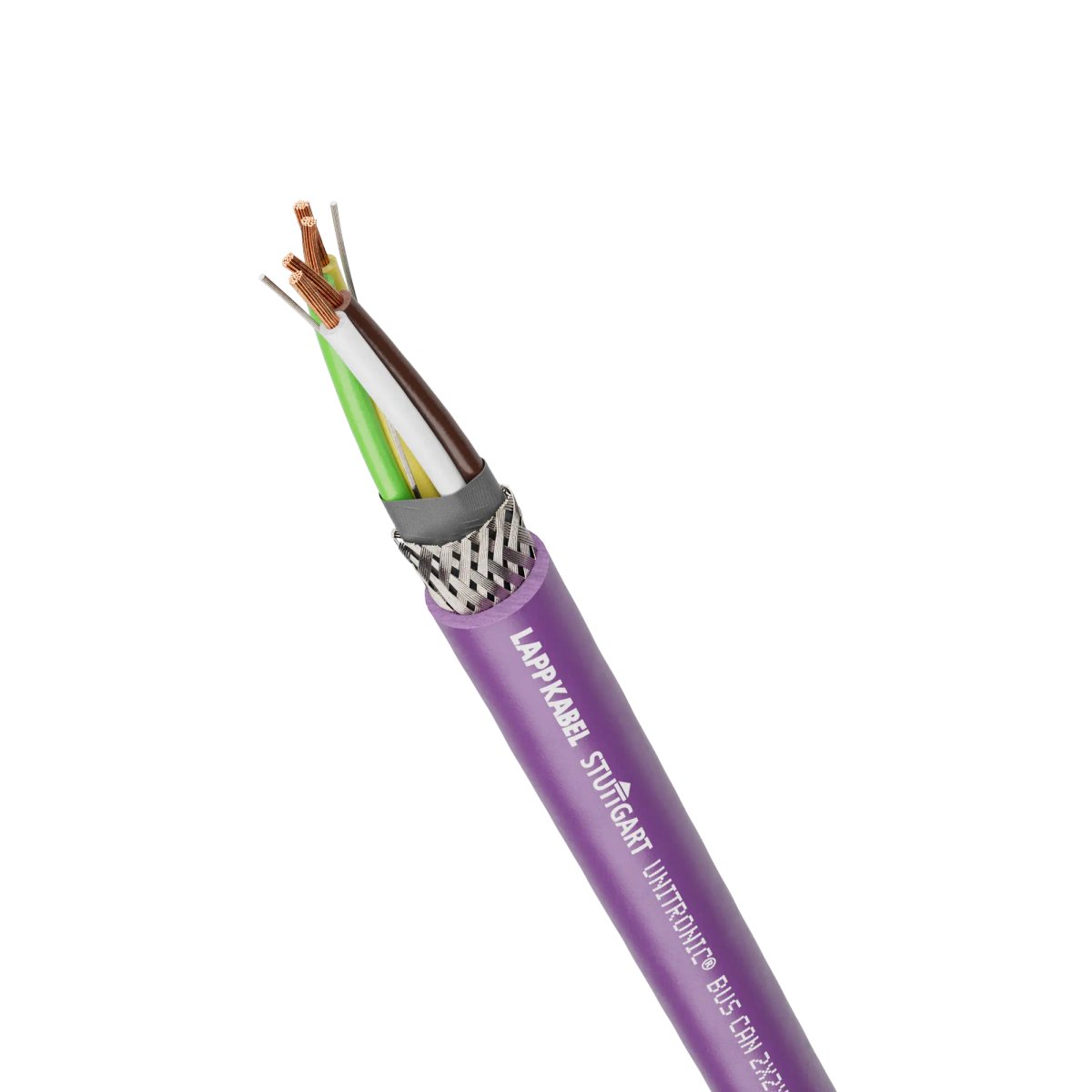 ��������21702670���ߵ���CAN�̶������������迹120;2x2x0.75mm2PVC��ɫcUL����-LAPP2170270