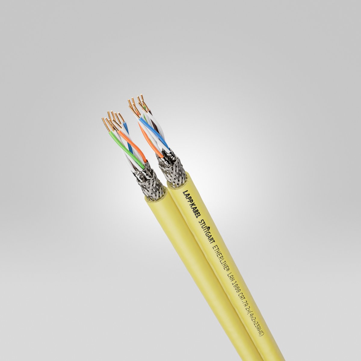��������2170972��̫������2x(4x2x23/1AWG)�̶�����LAN 1000 Cat.7A��±��ɫ-LAPP2170972