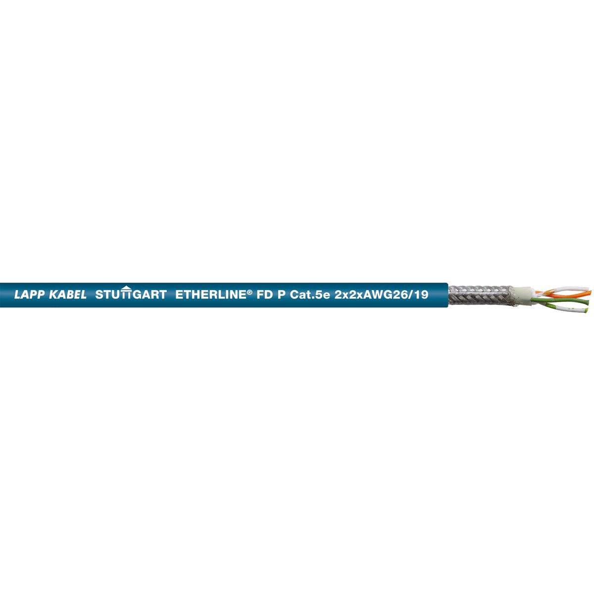 ��������2170289��̫������2X2X26/19AWGETHERNET/IP, EtherCAT, S/UTP; PUR;����������±ˮ��ɫ-LAPP2170289