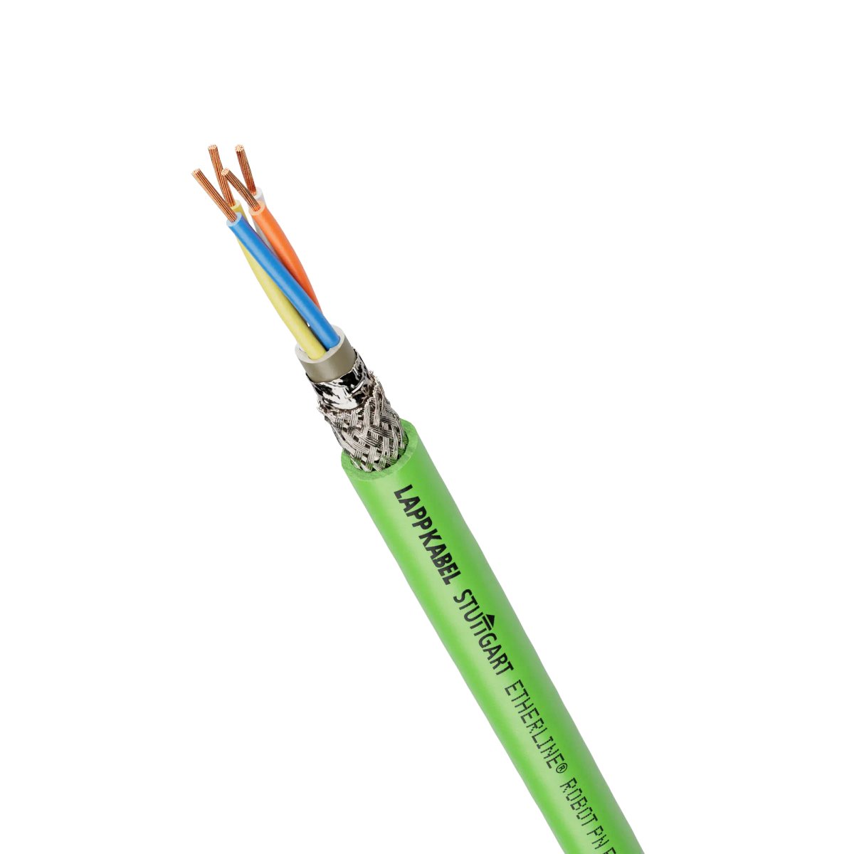 ��������2170941��̫����������Ťת1x4x22/19AWGFestoon; PROFINET; Cat.5e; SF/UTP; PUR; ��±��ɫ-LAPP2170941