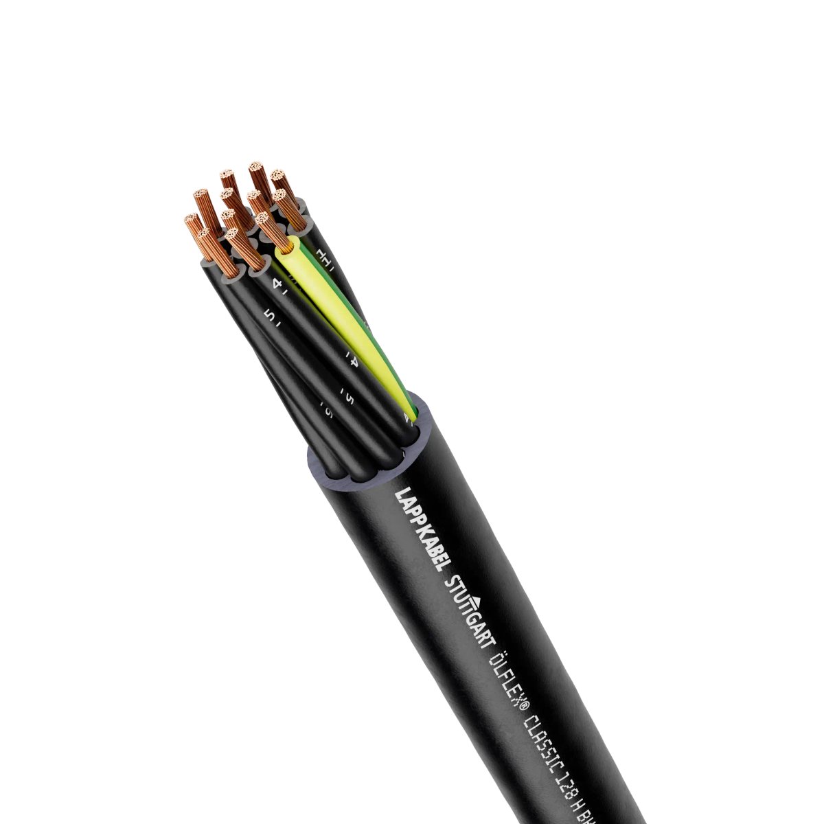 ��������1123553�����Ϳ��Ƶ���4G25��ѹ0,6/1kV;HFFRо��ʶ����ɫ����-LAPP1123553